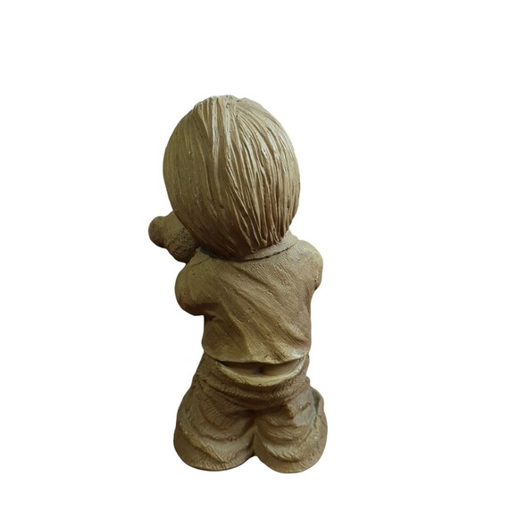 Vintage 1986 Fannykins  Boy with Teddy Bear * My Teddy Figurine  By Bill Mack - Picture 3 of 6